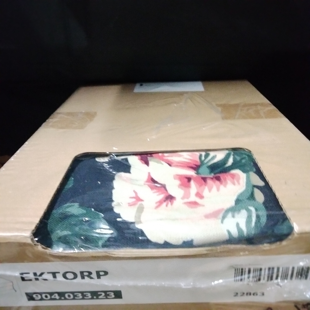 IKEA Ektorp Cover for Ottoman - Footstool. Lingbo Floral (Cover Only , no furni
